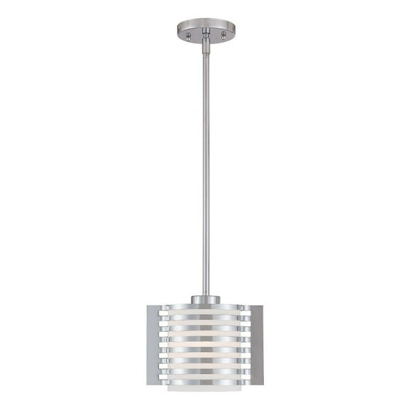 Livex Lighting Hilliard Mini Pendant Light in Polished Chrome