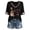 33Black125, variant on Dolly Memorial T-Shirt, Parton Country Music Tee Stylish Printed Tops Women Lightweight Everyday Tee With Unique Artwork And Soft Breathable