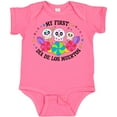 thumbnail image 3 of Inktastic My 1st Dia De Los Muertos with Sugar Skulls and Flowers Boys or Girls Baby Bodysuit, 3 of 5