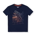 thumbnail image 2 of Sleep On It Boys Pajamas 2-Piece Short-Sleeve Jersey Pajama Pants Set - Dino, 8-10, 2 of 3