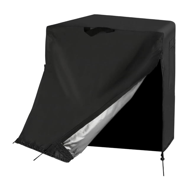 Funda para refrigerador compacto, funda para congelador vertical, tela Oxford 210D resistente , impermeable y a prueba de polvo para exteriores.