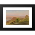 thumbnail image 2 of Anton Hlavacek 18x13 Black Modern Framed Museum Art Print Titled - Danube Landscape Near Vienna, 2 of 5