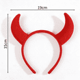 thumbnail image 3 of Kelon Cute Furry Plush Ear Headband with Tail, Soft Fluffy Animal Style Hair Hoop, Women Festival Costume Accessories, One Size Heardband, 3 of 5