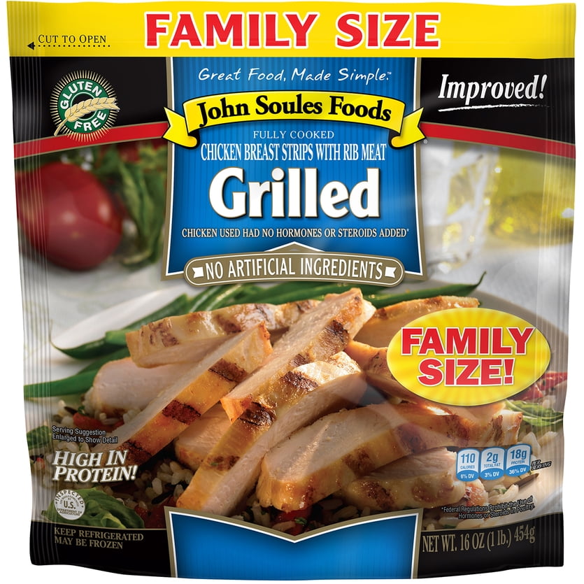 John Soules Foods Fully Cooked Flame Grilled Chicken 16oz Refrigerated john-soules-foods-fully-cooked-flame-grilled-chicken-16oz-refrigerated