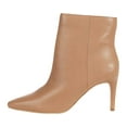 thumbnail image 4 of Vince Camuto Allost Natural Tan Pointy Almond Toe Stiletto Heeled Ankle Bootie (NATURAL TAN, 9), 4 of 7