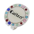 thumbnail image 4 of S SERENABLE Pocket Hat Clip with Golf Ball Marker Alloy Rhinestone Golfer Gift, 4 of 5