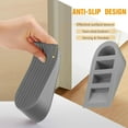 thumbnail image 4 of Olurrisa Door Stoppers, Door Stopper for Bottom of Door Wedge, Big Rubber High 2 Inches Doorstop for All Floor, Non-Slip and Non-Marking for Office Home School, 4 of 6