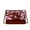 Burgundy, variant on Hummingbird Bloom Retro Fashion Stains & Damage Resistant Crossbody Clutch