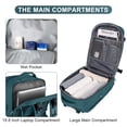thumbnail image 4 of Women‘s Laptop Backpack Multifunctional Fashion Travel Backpack Large Capacity Travel Bag Waterproof Outdoor Backpack, 4 of 6