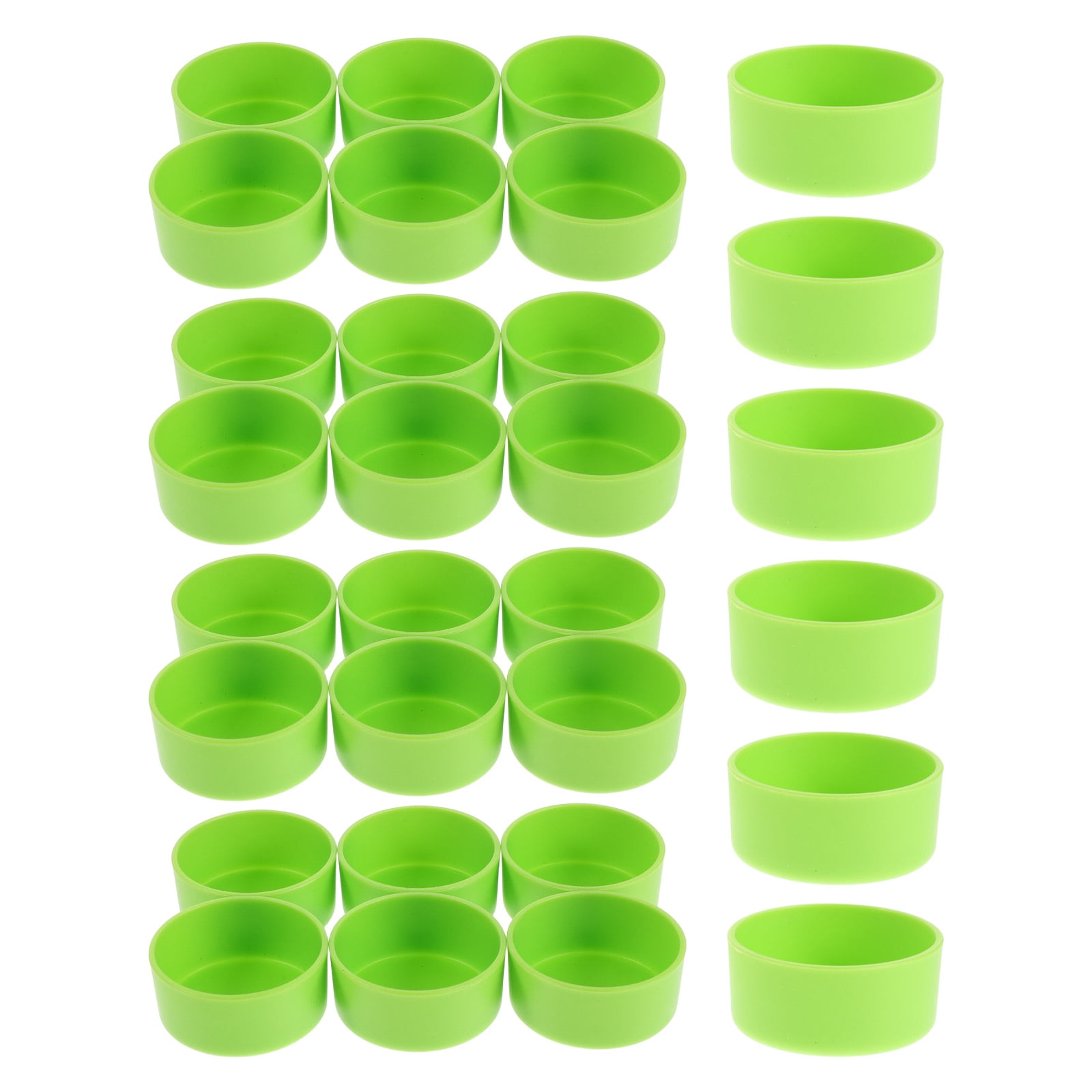 MOKKHNB Green Plastic Reptile Feeding Bowl Versatile for Bearded Dragons and Small Animals