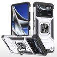 thumbnail image 1 of Funda de teléfono para Poco X4 Pro de Uso Rudo Shock color + Mica de Cristal, 1 of 5