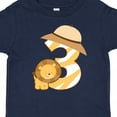 thumbnail image 4 of Inktastic 3rd Birthday Jungle Safari Lion 3 Year Old Boys or Girls Toddler T-Shirt, 4 of 5