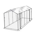 thumbnail image 1 of Kit de Mini Invernadero Zulema Transparente para Germinación 300 cm x 140 cm x 105 cm, 1 of 8
