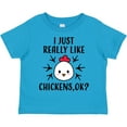 thumbnail image 3 of Inktastic I Just Really Like Chickens Ok Boys or Girls Toddler T-Shirt, 3 of 5
