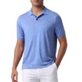 thumbnail image 1 of CAMISA POLO CASUAL LIVIANA Y TRANSPIRABLE DE MANGAS CORTAS PARA HOMBRES COLOR SÓLIDO INSPIRAR CHIC TALLA S AZUL, 1 of 1