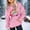Pink, variant on SGFCWSX Girls Oversized Heart Print Hoodie, Kids Fahion Pullover Soft with Pocket Sweatshirt for Daily Casual Wear Beige Size 7-8 Years