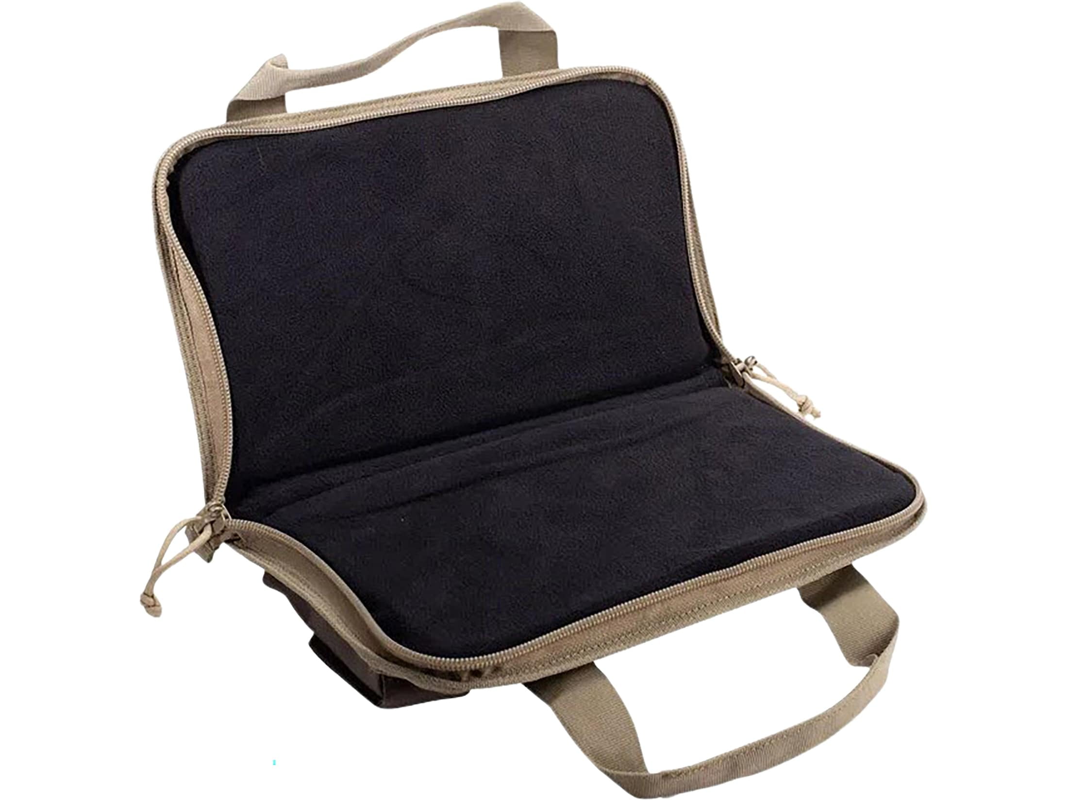 G.P.S. Memory Foam Pistol Case Green/Black