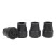 thumbnail image 1 of 4pcs 25mm Rubber Trekking Pole Cap Walking Stick Ferrule Non-slip Foot Cover, 1 of 5