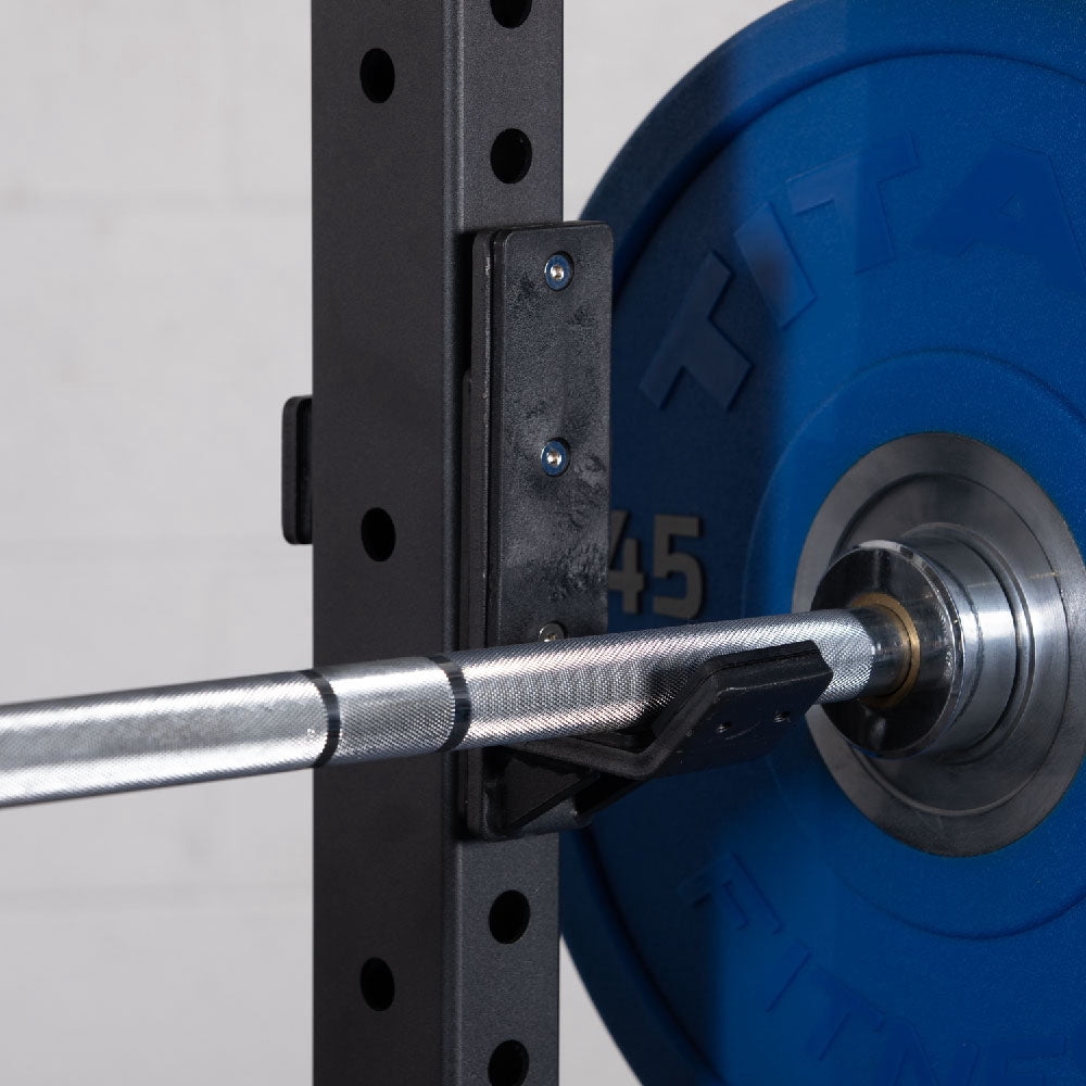 Titan Fitness T-3 Series Independent Squat Stand 1,000 lb. Capacity with Pull-Up Bar Olympic Squat Rack