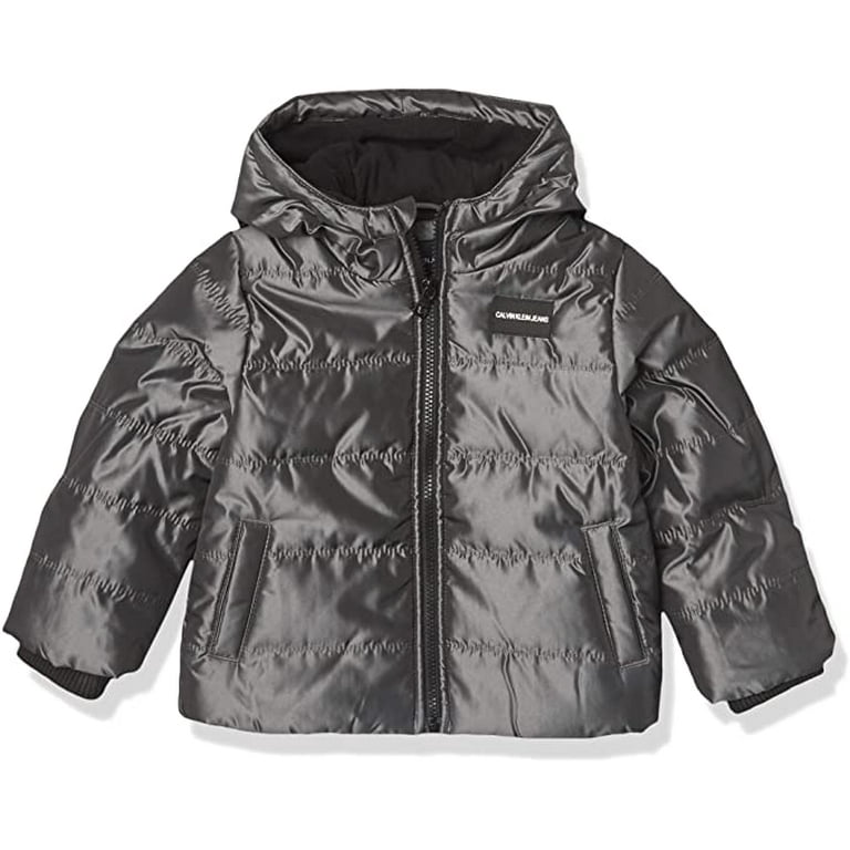 Calvin Klein Boys Eclipse Bubble Jacket DARK GREY 5 6 Walmart