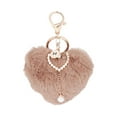 thumbnail image 4 of Fluffy Keychain, Keychain Pom Pom Portable Size Unique Design  For Bag For Backpack For Phone Coffee, 4 of 8