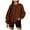 Sweatshirts 1-Brown, variant on Womens Sweatshirts Fall 2024,Women Oversized Print Graphic Sweatshirt Crewneck Long Sleeve Pullover Jacket