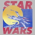 thumbnail image 2 of Mens Star Wars Retro Sunset XWing Fighter T Shirt, 2 of 3