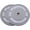 Gray 10Lbs, variant on MROOBEST Pair of 45LB Blue Premium Rubber Bumper Plates with Embossed Markings