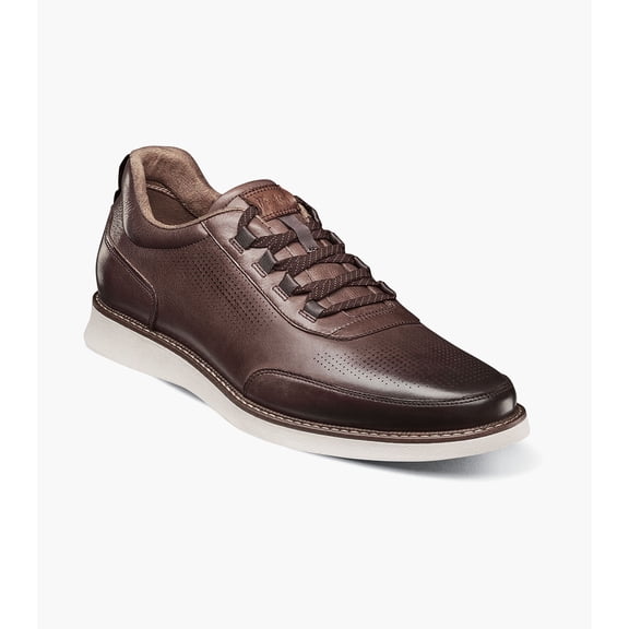 Florsheim Launch Elasic Lace Men's Slip On, Brown, 9.5 W