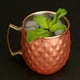 thumbnail image 1 of Tazas De La Mula De Moscú Para Beber Cocktial, Cerveza, Vino, Bebida, Bebidas Frías Calientes, Té Del Café, Que Acampa Al Aire Libre Del Viaje Oro rosa Soledad Taza Moscow Mule, 1 of 10