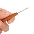 thumbnail image 2 of Sock Sewing Tool Pressure Relief Sturdy Wood Glossy Easy Grip Widely Used with Clothing Needle, 2 of 3