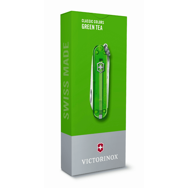 Victorinox Classic SD 7 Function Translucent Green Pocket Knife