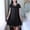 Black, variant on Blmnix Sexy Nightgown Womens Nightgown Sleepshirts Satin Nightgown Sleep Shirt V-Neck Knee Length Pink Short Sleeve Womens Nightgowns Sexy,Free Size