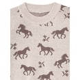 thumbnail image 4 of Modern Moments by Gerber Toddler Girl Jacquard Sweater and Wide Leg Pant Set, 2-Piece, Sizes 12 Months - 5T, 4 of 12