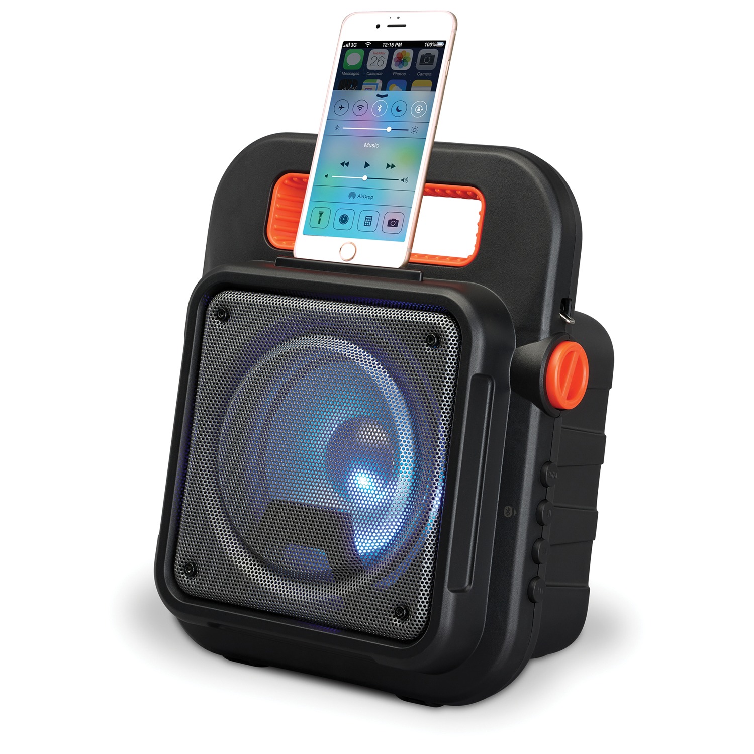 iLive Portable Bluetooth Speaker, Black, ISB309B - image 4 of 5