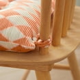 thumbnail image 4 of xgfhyjeh Chair Cuhsion, Clearance Geometric Seat Cushion Pad for Office, Outdoor Patio, Dining, Kitchen, Rocking, Desk, Computer Chairs，Square Stool Mats, 100% Polyester, 4 of 6