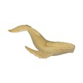 thumbnail image 2 of Things2Die4 Figura decorativa de madera de ballena tallada a mano de 16 pulgadas, decoración para el hogar y la playa Things2Die4 67555, 2 of 4