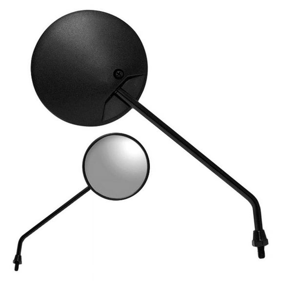 K Source 970830 - 4" Foldaway Left Side Scooter Black Mirror