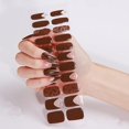 thumbnail image 4 of Zhangyh Gel Nail Stickers, Nail Wraps, UV Press On Gel Nail Stickers Wraps for Women Valentine’s Day, Christmas Salon Nail Art ﻿, 4 of 5