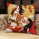 thumbnail image 1 of Uuiauoio Chinese Happy Lunar New Year Spring Festival Throw Pillow Cover, 18 x 18 Inch Year of The Horse Holiday Cushion Case Decoration for Sofa Couch Home Decor, 1 of 7