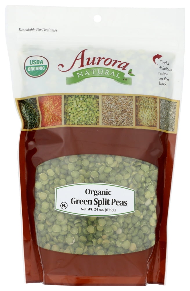 Photo 1 of Aurora Natural Products Organic Green Split Peas, 24 Oz.