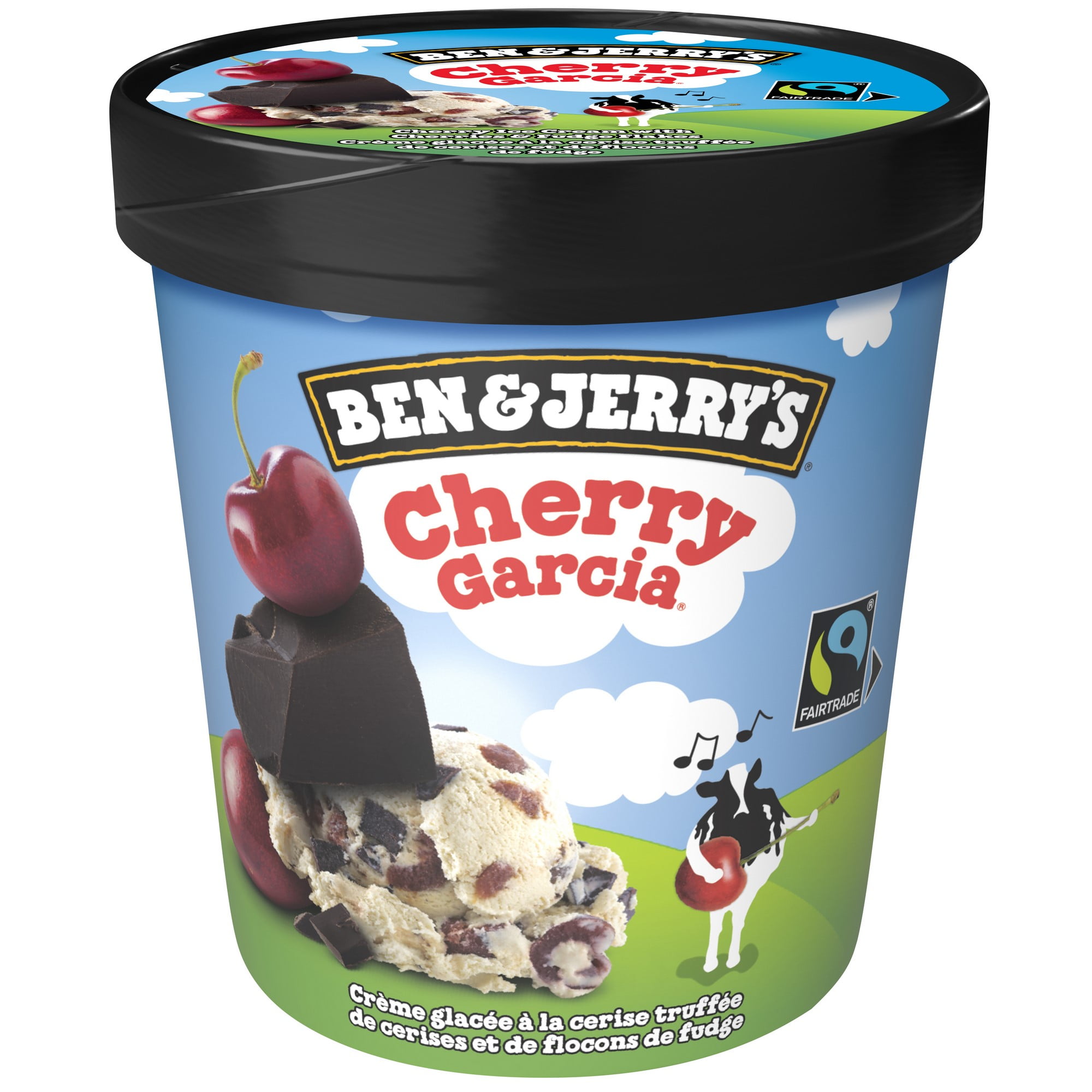 Ben & Jerry's Cherry Garcia® Ice Cream, 473 mL