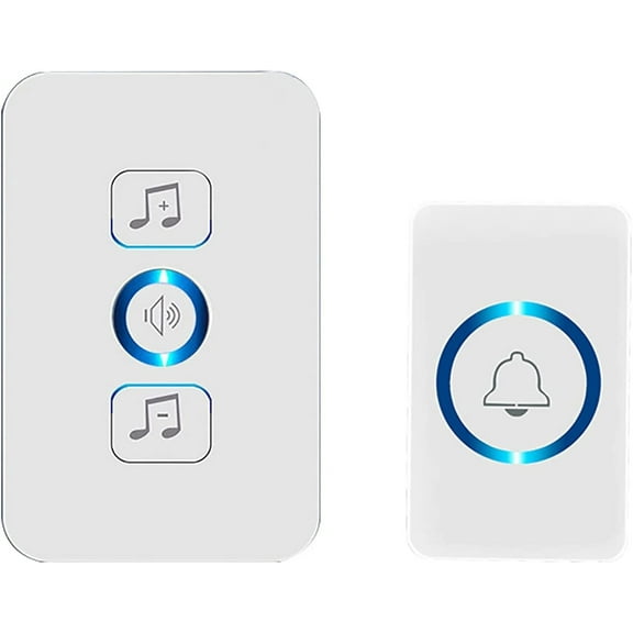 Wireless Doorbell Remote Doorbell Wireless Doorbell Home Elderly Pager Home Smart Music Doorbell Operate to Simple