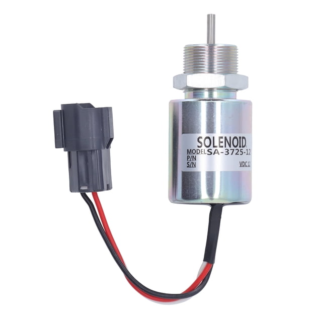 Solenoide de parada, solenoide de cierre de combustible Válvula solenoide de apagado de combustible Válvula solenoide de corte de combustible Características líderes en su clase