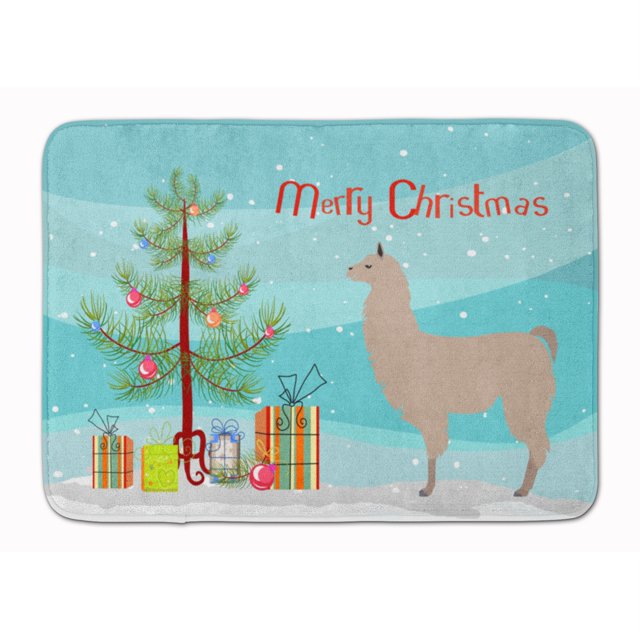 "Treasures Llama Christmas Floor Mat, 19""" x 27"", Multicolor" Caroline's Treasures BB9283RUG