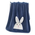 thumbnail image 2 of Mdesiwst Face Towel Cartoon Rabbit Pattern Bath Towel Soft Durable Water Absorbent Hand Towel for Home Bathroom, 2 of 8