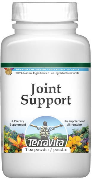 TerraVita Joint Support Powder - Glucosamine, Chondroitin and MSM, (1 oz, 1-Pack, Zin: 512096)