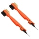 thumbnail image 2 of 2 cepillos de limpieza de alambre de cobre y acero resistentes para encimeras (naranja), 2 of 5