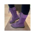 thumbnail image 3 of Woobling Women's Round Toe Winter Mid-Calf Boot, 3 of 3
