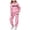A48-Pink, variant on Hessimy Toddler Boys Girls Spring Summer 2Pcs Crewneck Long Sleeve Sweatshirt Elastic Joggers Pants Soft Sweatsuit(Pink,7-8 Years)
